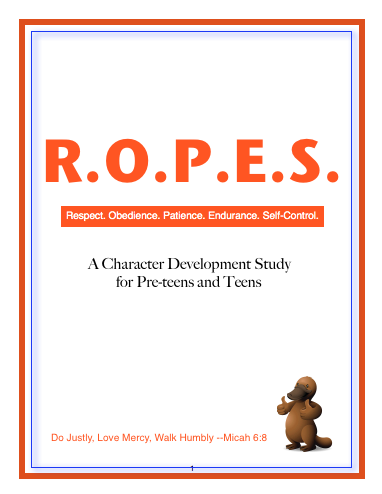 R.O.P.E.S. Character Development Study